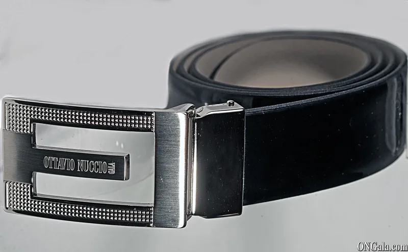 Black Leather Belt