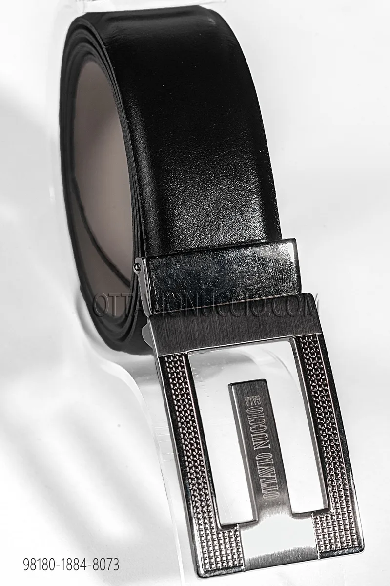 Black Leather Belt