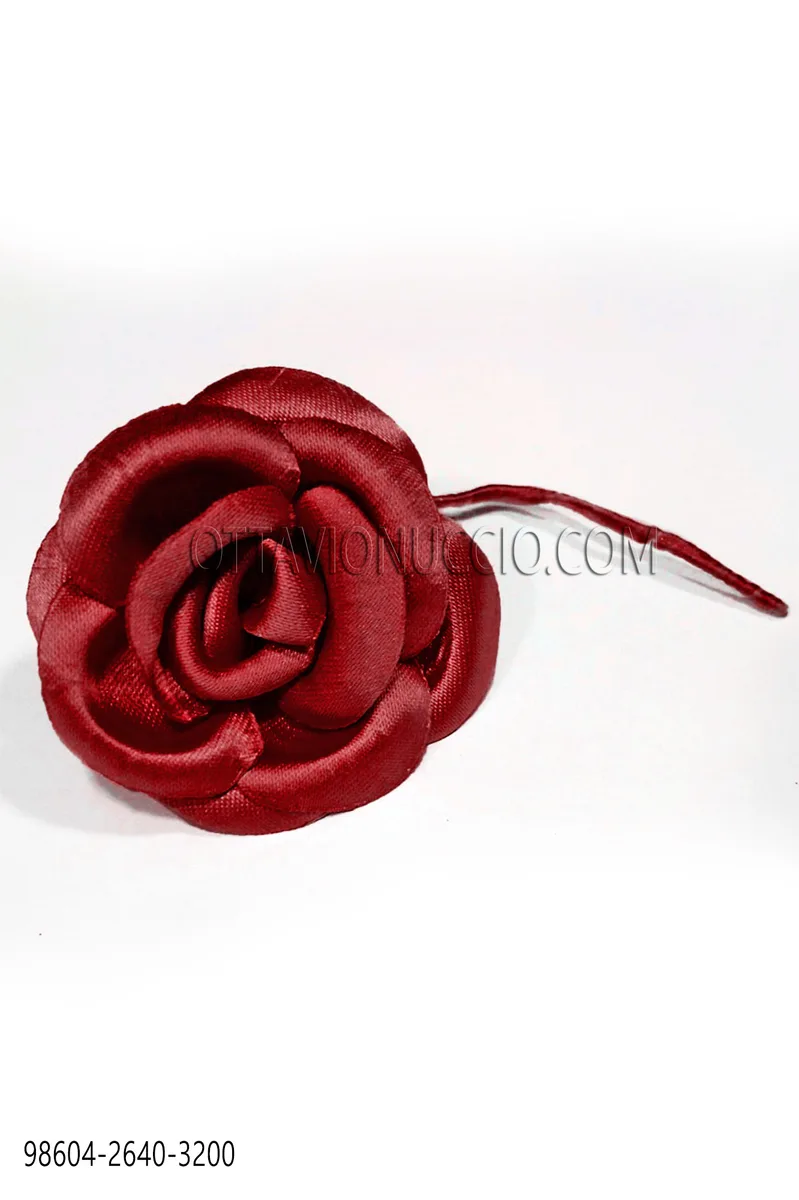 Red Satin Flower