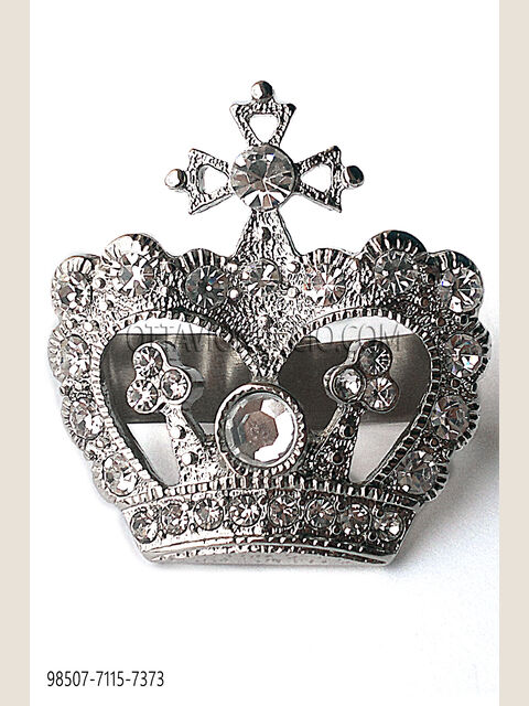 Fermanodo corona nichel strass crystal