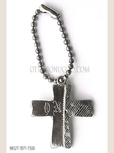 Pendente croce nichel